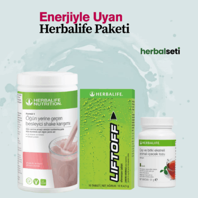 Enerjiyle Uyan Herbalife Seti