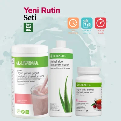 Yeni Rutin Herbalife Seti