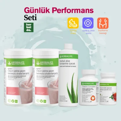 Günlük Performans Herbalife Seti