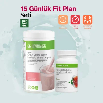 15 Günlük Fit Plan Herbalife Seti