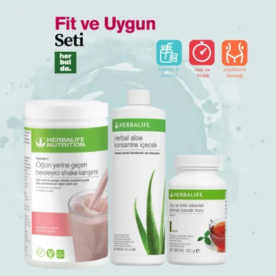Fit ve Uygun Herbalife Seti