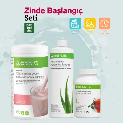 Zinde Başlangıç Herbalife Seti