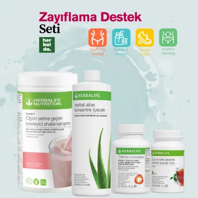 Zayıflama Destek Herbalife Seti